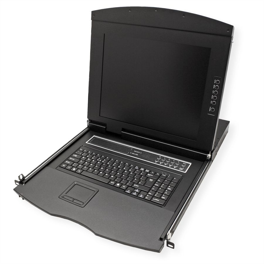 VALUE 19-Zoll-KVM-Switch, 8-Port, 43 cm (17") TFT (4:3), VGA, USB, UK-Layout