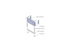 SCHROFF ABSCHLUSSPLATTE 2000H 300B F.BASE 100H