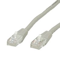 VALUE Patchkabel Cat.6 (Class E) UTP, grau, 5 m