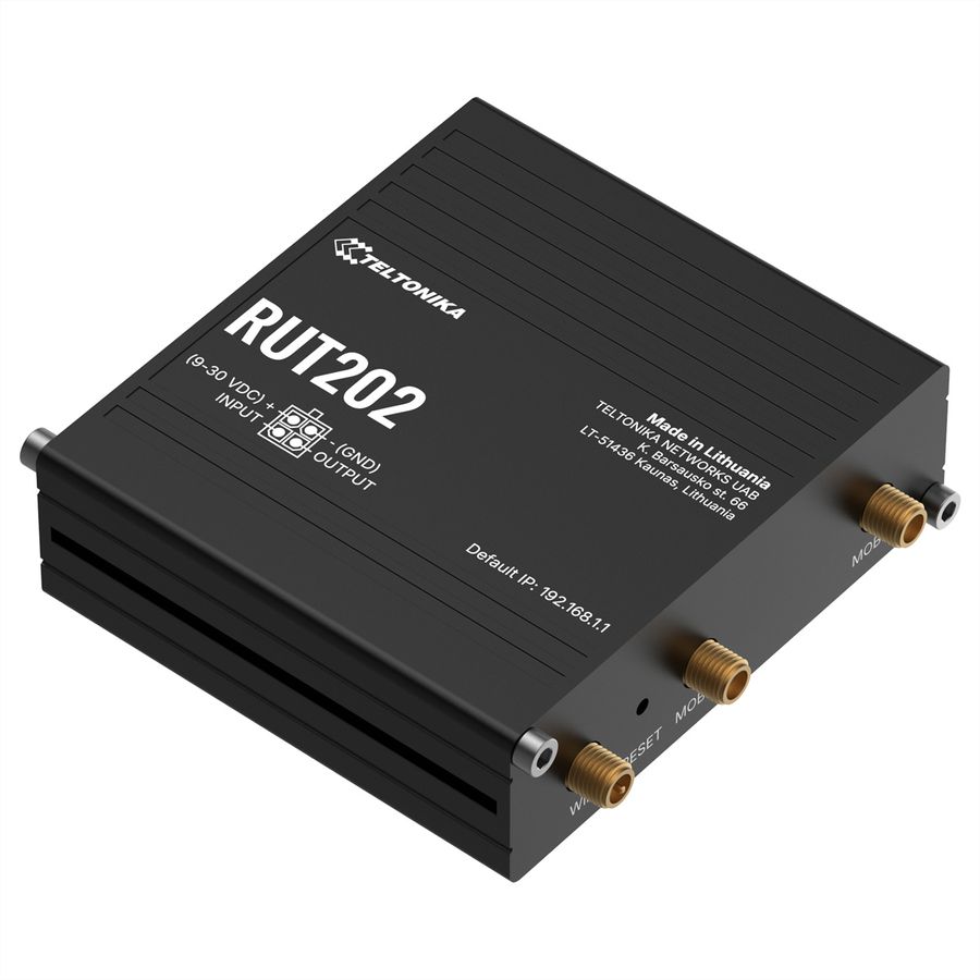 TELTONIKA RUT202 Dual-SIM LTE Router
