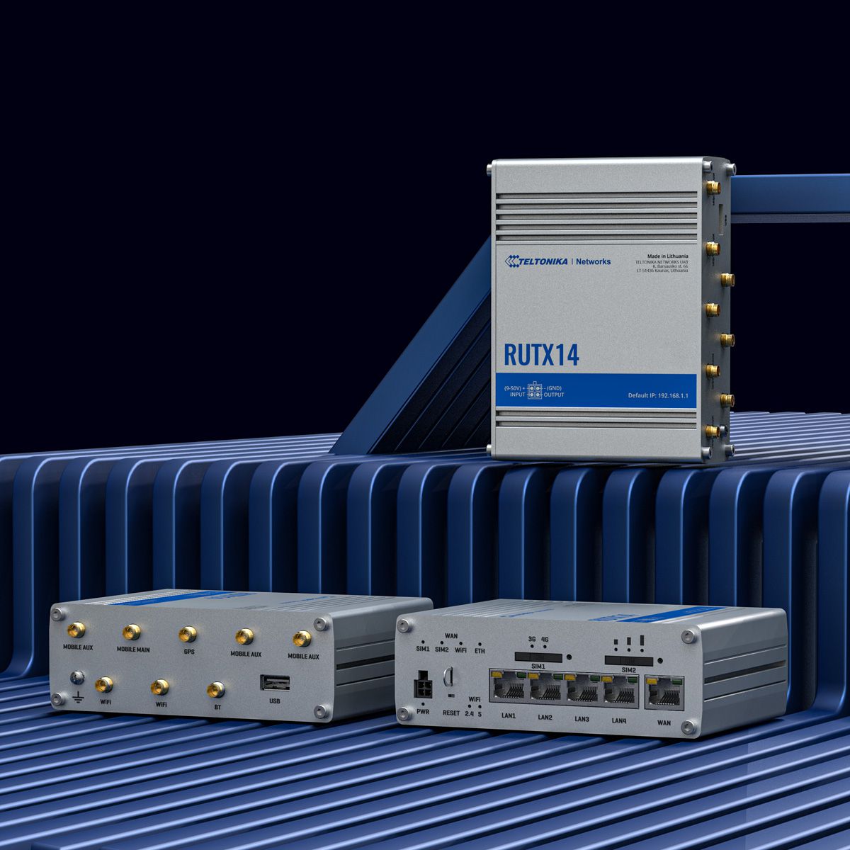 TELTONIKA RUTX14 LTE/4G CAT 12 Industrie Router