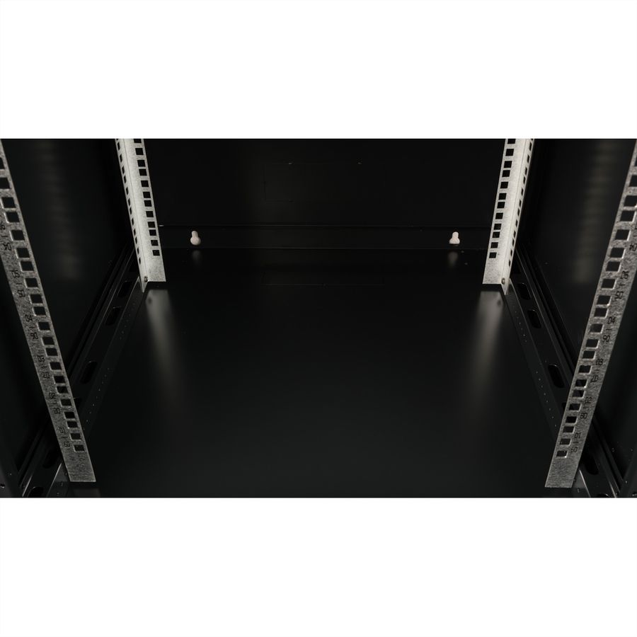 VALUE 19-Zoll Wandgehäuse 9HE, 600x600mm schwarz, Bausatz
