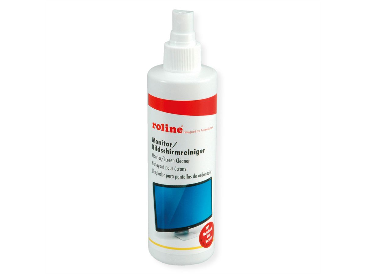 ROLINE Bildschirmreiniger TFT, 250 ml