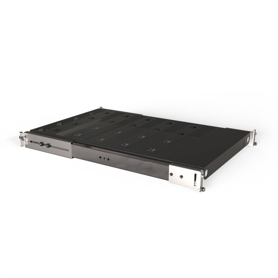 SCHROFF 19''- / Gestell- Fachboden ausziehbar, volle Tiefe - 19"FA AUS 2HE C=700 VOL 7021