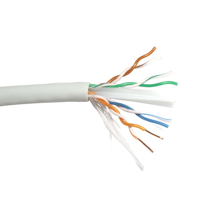 ROLINE UTP Kabel, Cat.6A (Class EA), Massivdraht, 100 m