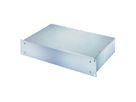 SCHROFF 19"-Kompletteinschub aus Stahlblech, Deck- und Bodenblech geschlossen - MULTIPAC 2HE 280T ALZN