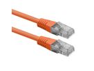 ROLINE Patchkabel Cat.6 (Class E), UTP, PoE, orange, 1 m