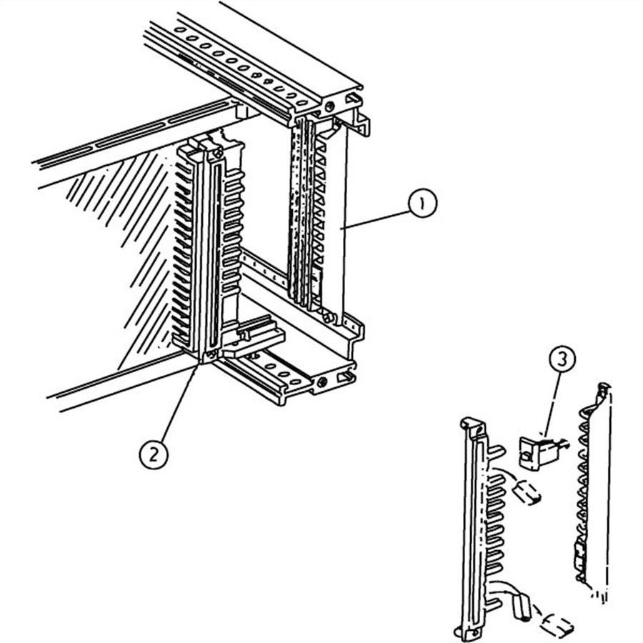 SCHROFF Distanzstücke für Bauform E, G - DISTANZST.F.CODIERLEI.BF.E+G