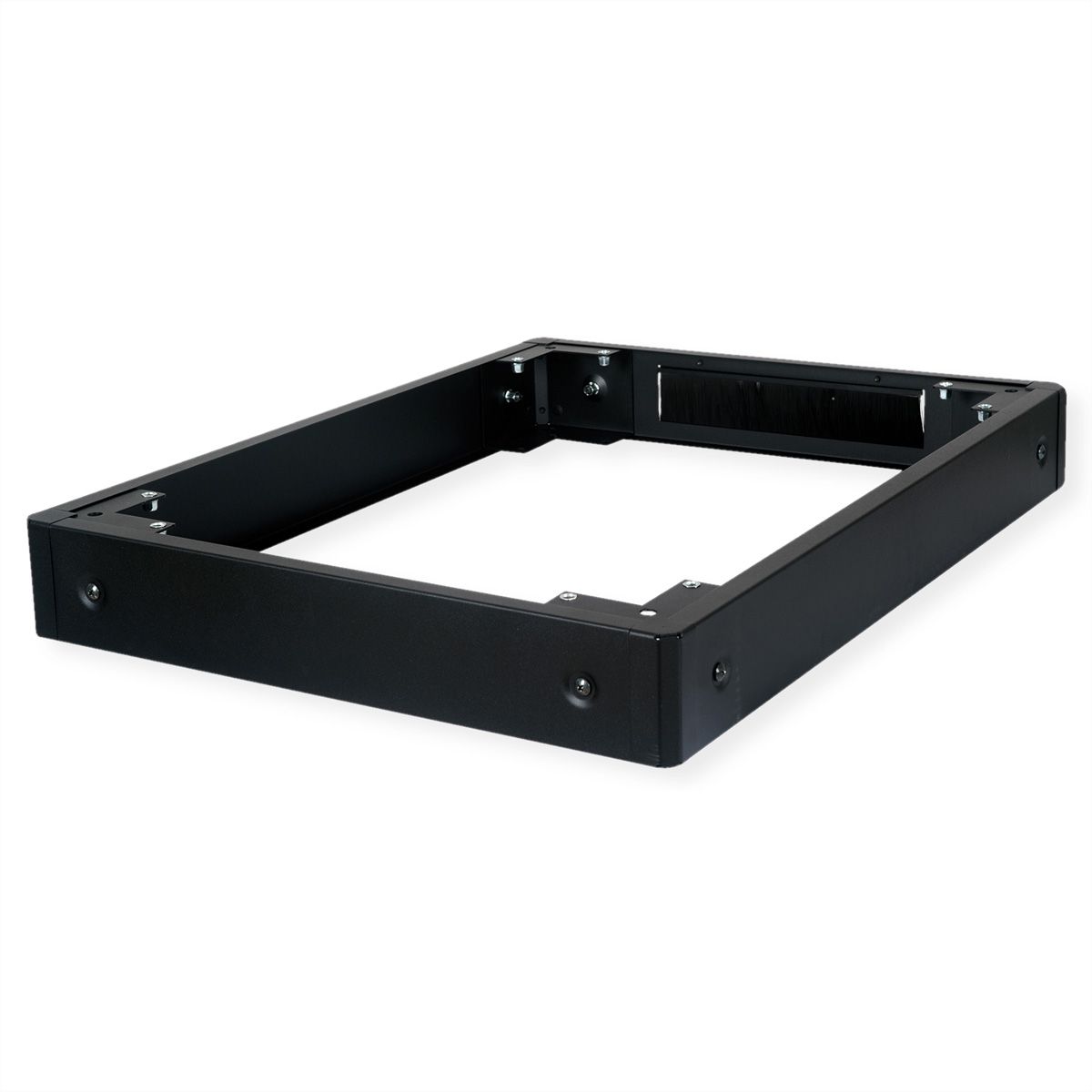 ROLINE Sockel für Netzwerkschrank, 600x800 BxT, schwarz