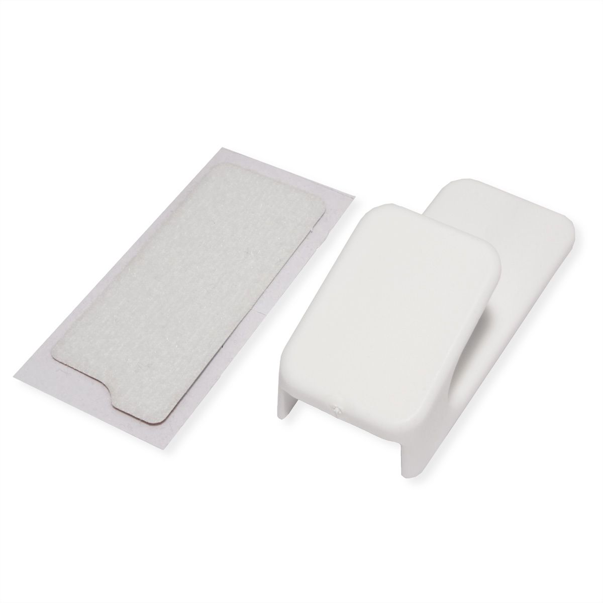 VELCRO® HANGables Kleine Klebe-Haken 450g, 2 St. wiederablösbar, weiß