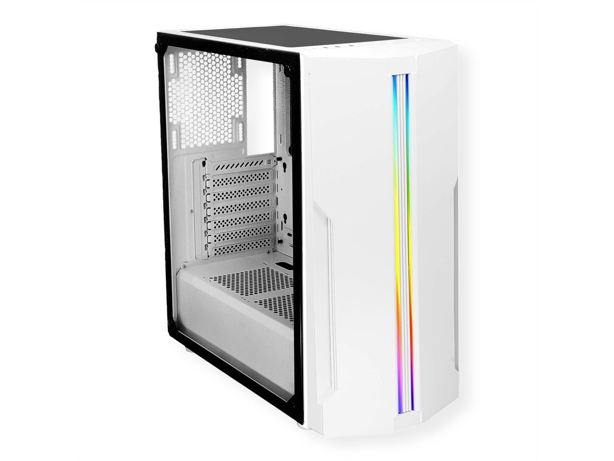 Xilence Xilent Blade X512.W.RGB Gaming PC Gehäuse, RGB ATX Midi Tower