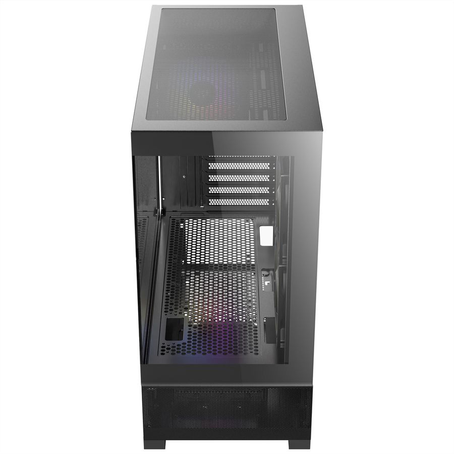 ANTEC CX500M ARGB PC Gehäuse Mini Tower Micro-ATX, schwarz