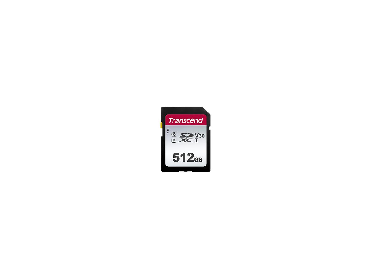 Transcend 300S Speicherkarte 512 GB SDXC Klasse 10 NAND