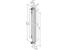 SCHROFF AdvancedTCA-Frontplatten für IEA-Griff für Druckgussendstück - FRONTPL.8HE 6TE ALU LS ATCA