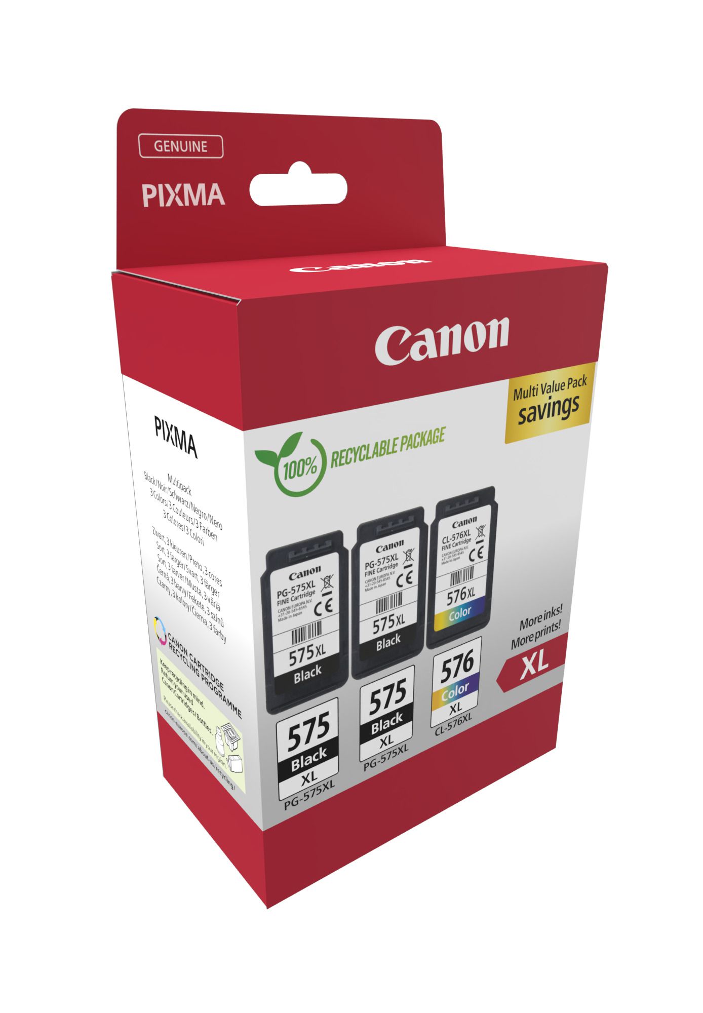 Canon PG-575XLx2/CL-576XL Triple Pack