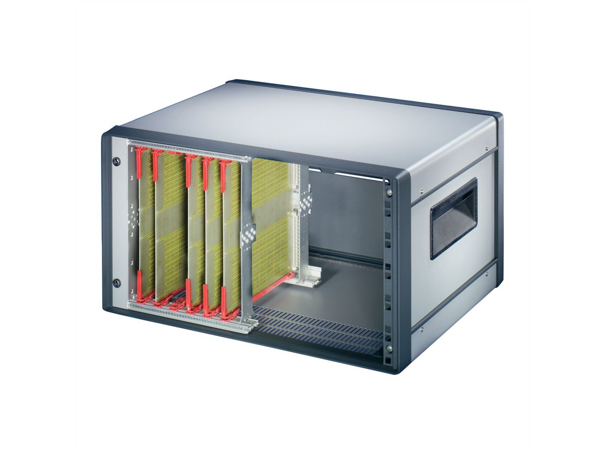 SCHROFF 19"-Gehäuse 6 HE - COMPTEC GEHAEUSE 6HE 600T