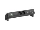 BACHMANN DESK2 1xIOTspot 2xSchutzkontakt, USB Charger