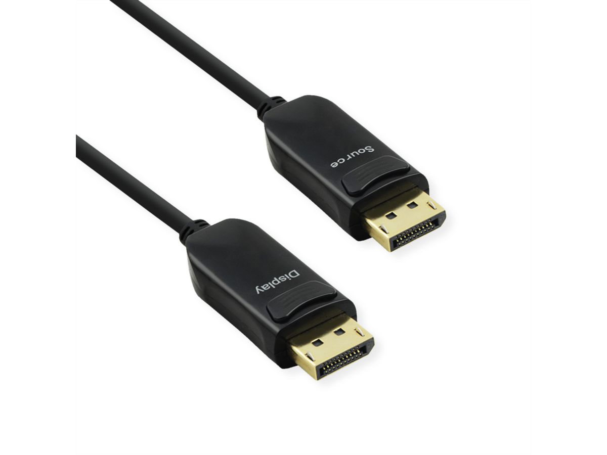 VALUE DisplayPort v1.4 Kabel (AOC), ST/ST, 30 m