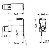 SCHROFF Prüfbuchse x 2 mm - PRUEFBUCHSE 2.0 SINGLE KURZ