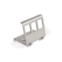 VALUE Hutschienen-Adapter unbestückt, für 3 Keystones