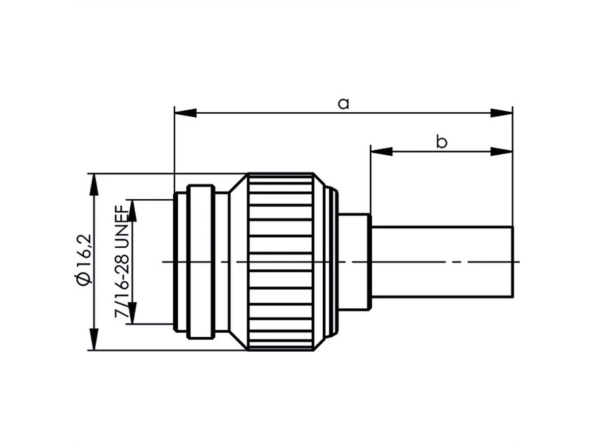 TELEGÄRTNER TNC-Crimpstecker 50 Ohm für G30 (1.5/3.8)