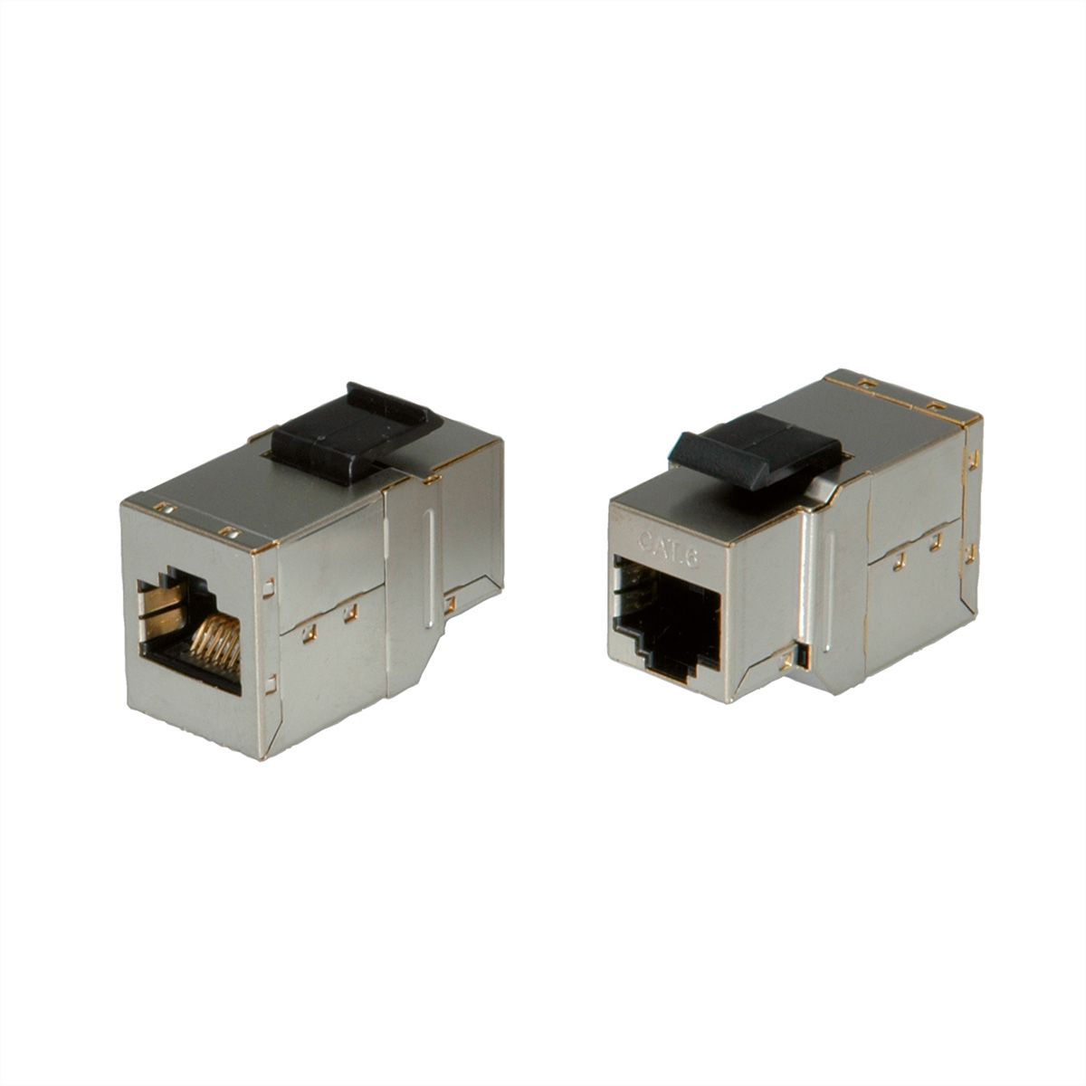 ROLINE RJ-45 Kupplung, Keystone, geschirmt, Cat.6 (Class E)