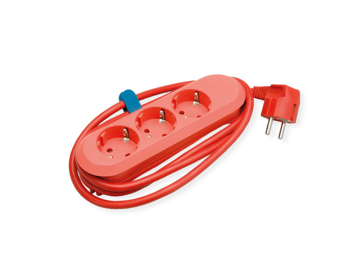BACHMANN 4fach Bundle SMART Steckdosenleiste 3x CEE7/3, mit 