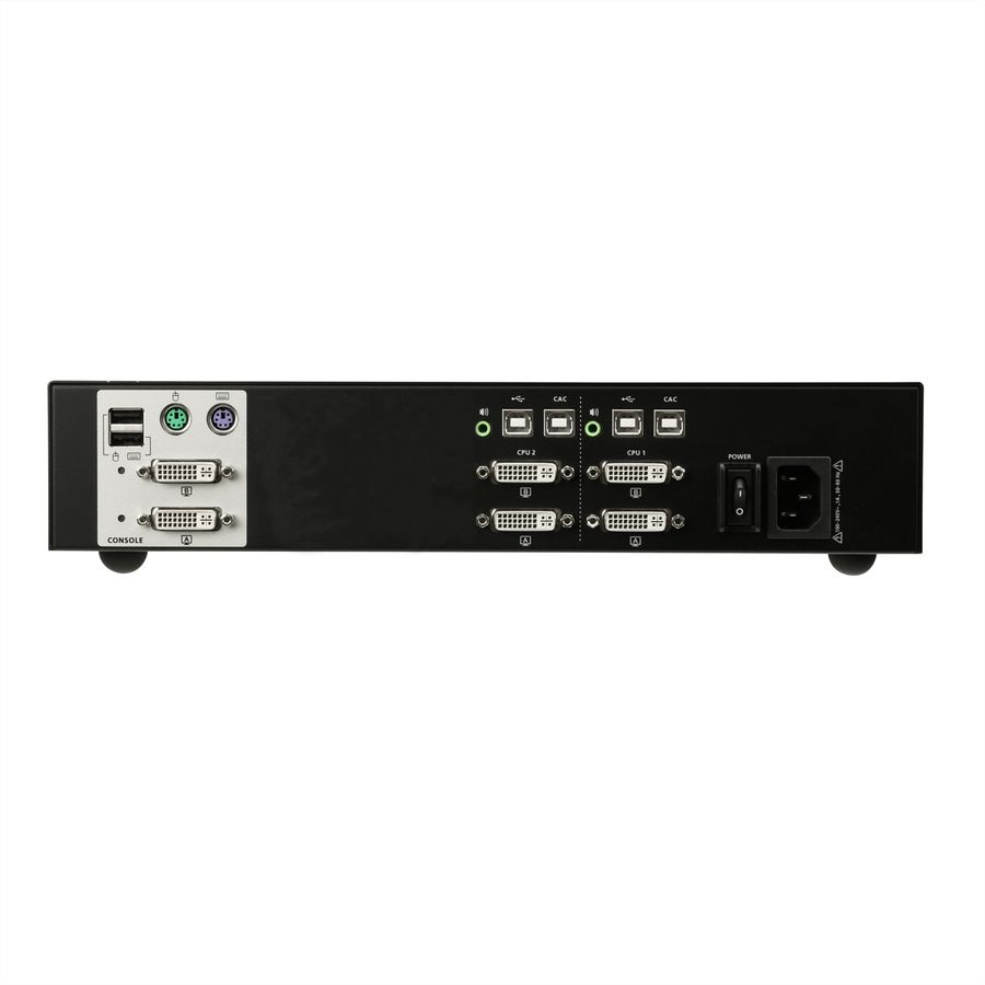 ATEN CS1142D 2-Port USB DVI Dual Display Secure KVM