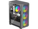 Xilence Xilent Blade II X613 RGB Gaming PC Gehäuse, RGB ATX Midi Tower