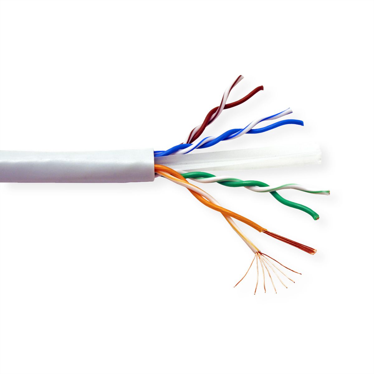 ROLINE UTP-Kabel Cat.6 (Class E) Litze, 300m