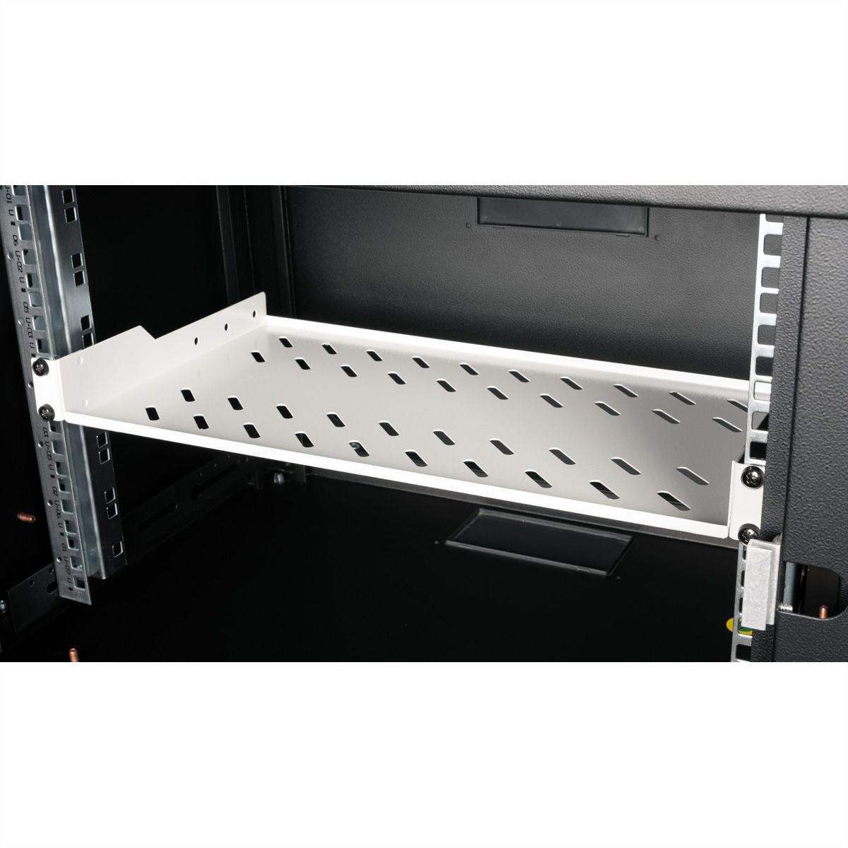 ROLINE 19-Zoll Fachboden 1 HE, 250 T 15 kg grau