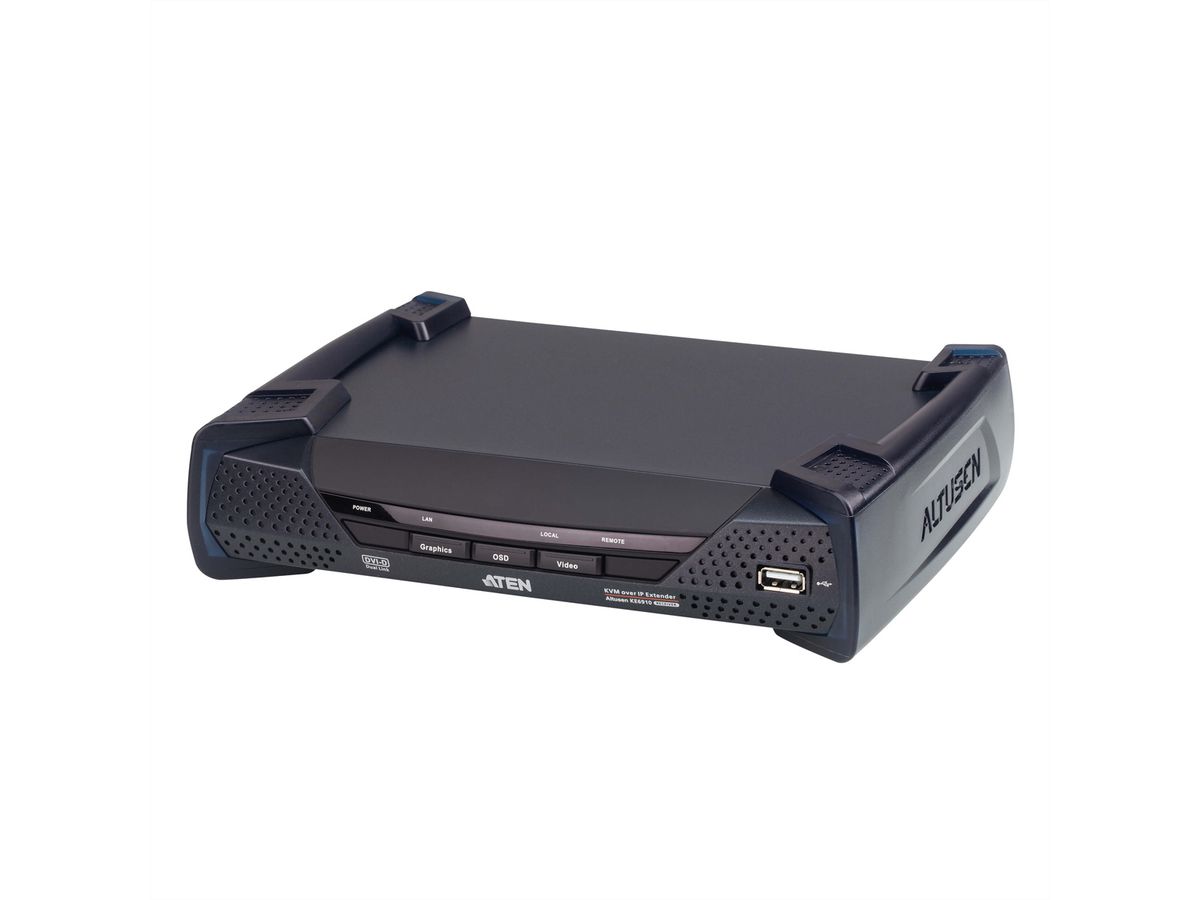 ATEN KE6910R DVI-D Dual Link KVM Over IP Extender Empfänger