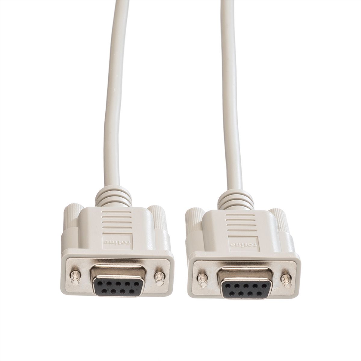 ROLINE RS232-Kabel 9pol BU-BU, 1,8 m