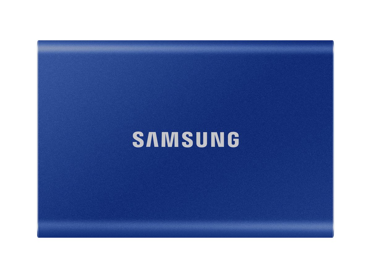 Samsung Portable SSD T7 2 TB Blau