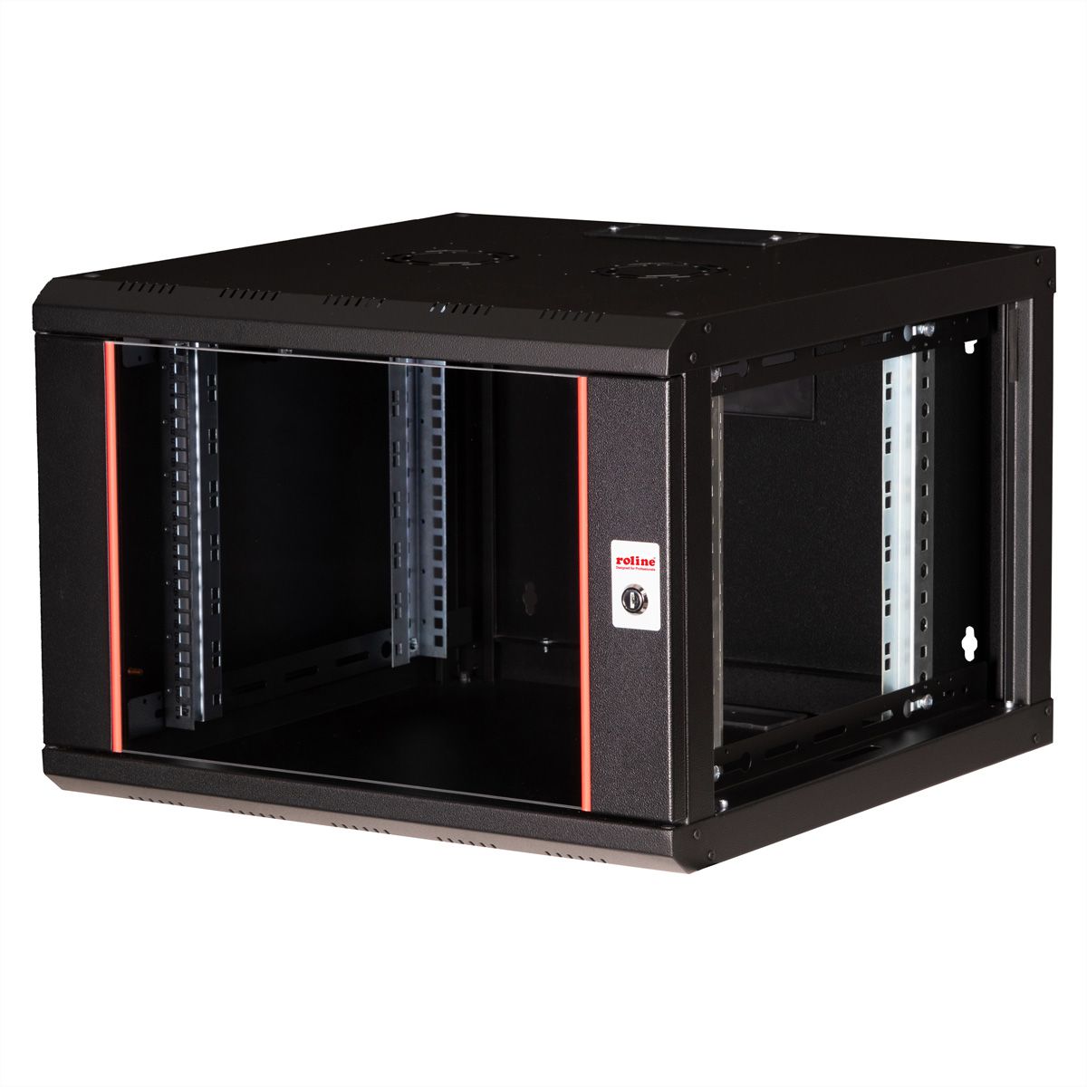ROLINE 19-Zoll Wandgehäuse Pro 7 HE, 600x600 BxT schwarz