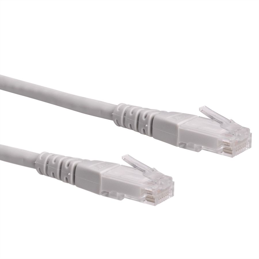 ROLINE Patchkabel Cat.6 (Class E) UTP, grau, 5 m
