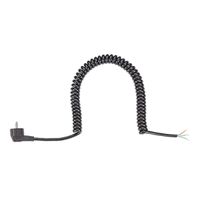 BACHMANN Wendelleitung 1-4m schwarz, H05VV-F 3G1,5mm² AEH/CEE7/7