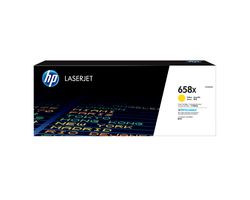 HP 658X Gelb Original LaserJet Tonerkartusche mit hoher Reichweite