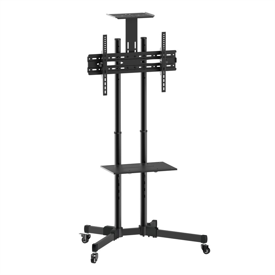 VALUE LCD-/TV-Rollständer, 37-70 Zoll, bis 50 kg, schwarz