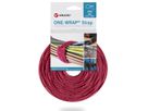 VELCRO® One Wrap® Strap 25mm x 300mm, 100 Stück, rot