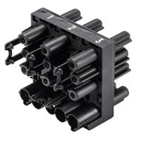 BACHMANN Wieland Verteilerblock GST18i5, In:GST18i5  Out:6xGST18i3