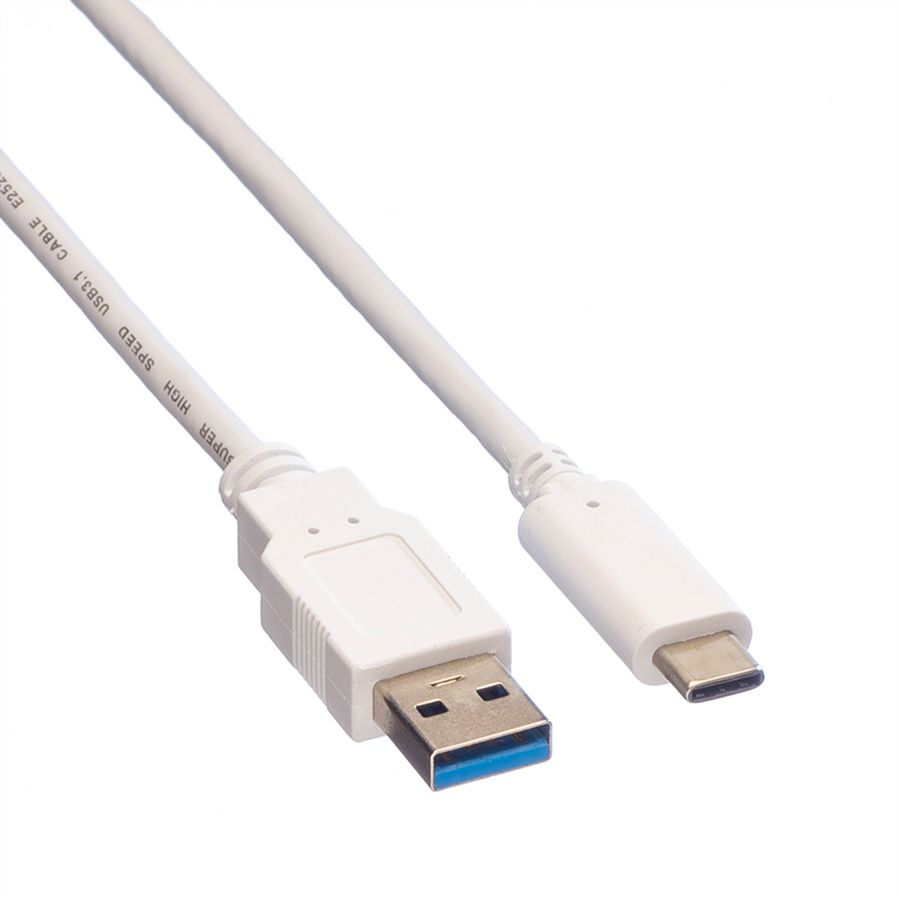 VALUE USB 3.2 Gen 1 Kabel, USB A-C, ST/ST, 0,5 m