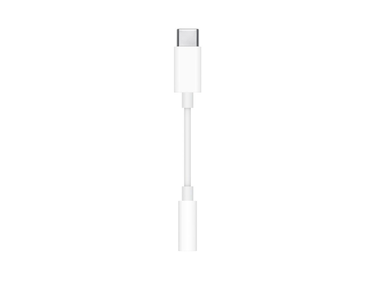 Apple MW2Q3ZM/A Kabeladapter USB-C 3.5mm Weiß
