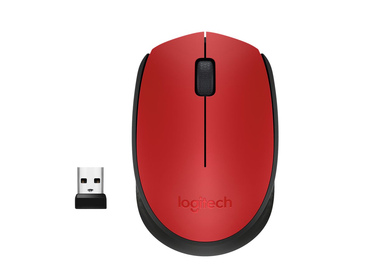 LOGITECH M171 wireless Maus rot