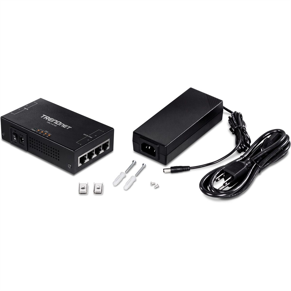 TRENDnet TPE-147GI 65W PoE+ Injektor 4-Port Gigabit