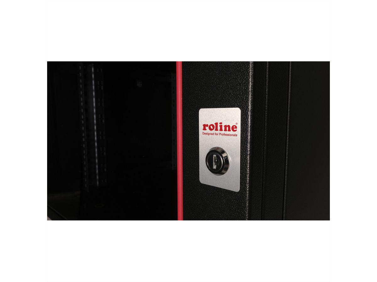 ROLINE 19-Zoll Wandgehäuse Pro 7 HE, 600x450 BxT schwarz
