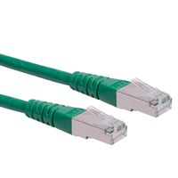 ROLINE Patchkabel Cat.6 (Class E) S/FTP (PiMF), grün, 2 m