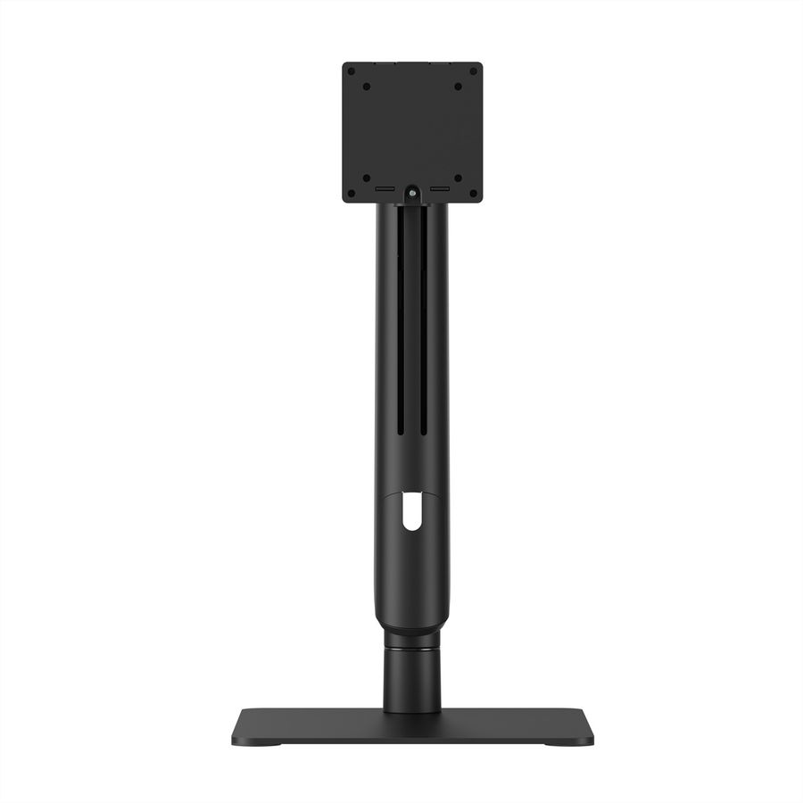 VALUE Schwerlast-LCD-Arm, freistehend, höhenverstellbar, 17-49 Zoll, bis 18 kg, schwarz