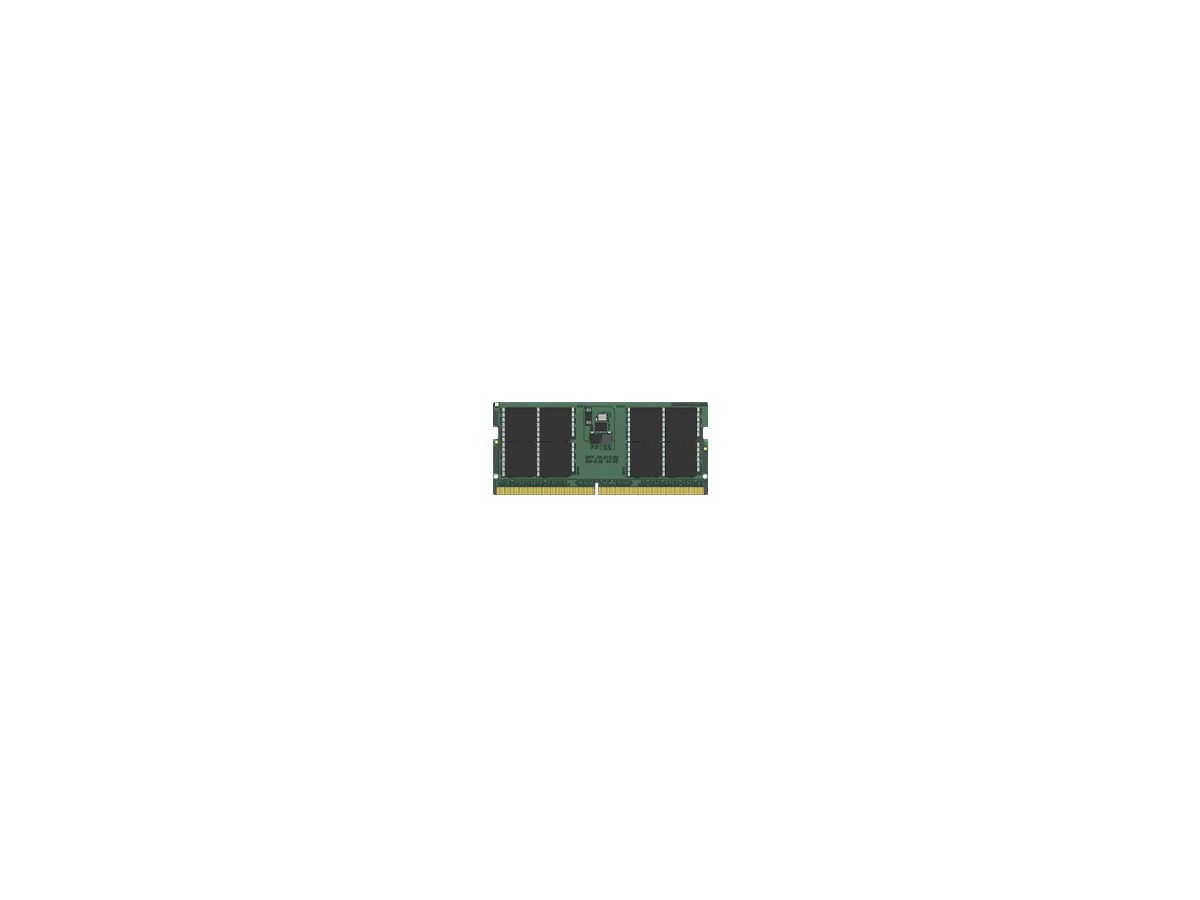 Kingston Technology 64GB DDR5-4800MT/S SODIMM (KIT OF 2) Speichermodul 2 x 32 GB 4800 MHz