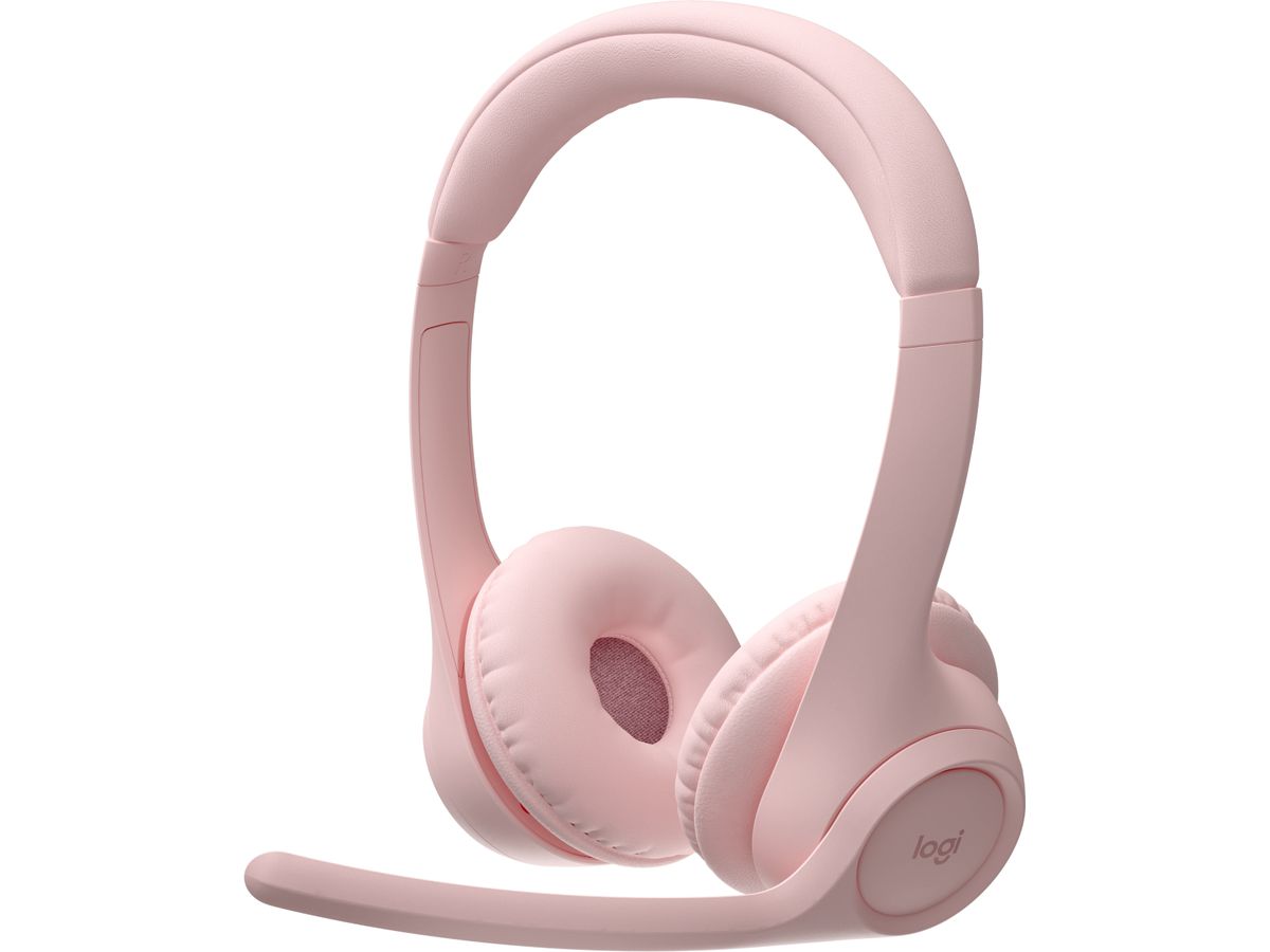 Logitech Zone 300 Kopfhörer Kabellos Kopfband Büro/Callcenter Bluetooth Rose